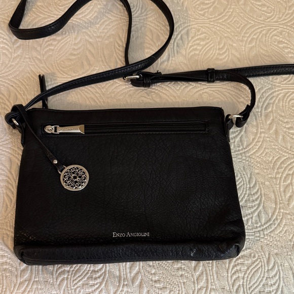 Enzo Angiolini Handbags - Enzo Angiolini Elegant Black Crossbody Bag